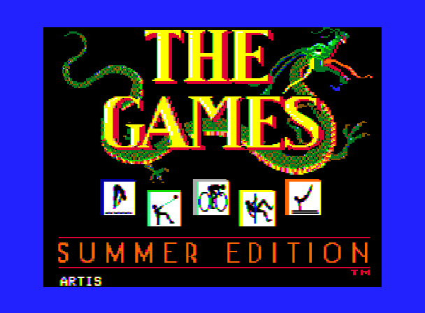 The Games - Summer Edition Title Screen